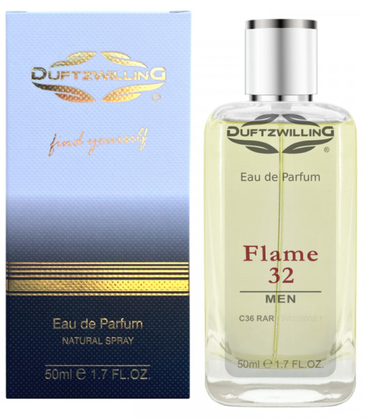 FLAME 32 - Eau de Parfum für HERREN von DuftzwillinG ® | C36 RAR Men