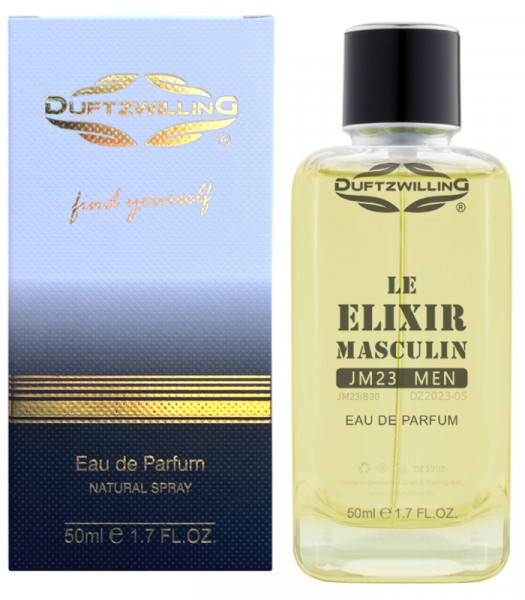 LE ELIXIR MASCULIN - Eau de Parfum für HERREN EdP ~ süss-gourmand | JM23 Men